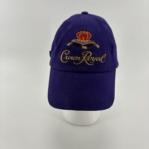 Vintage Crown Royal Canadian Whisky Snapback Hat Cap Purple Jazz 2004